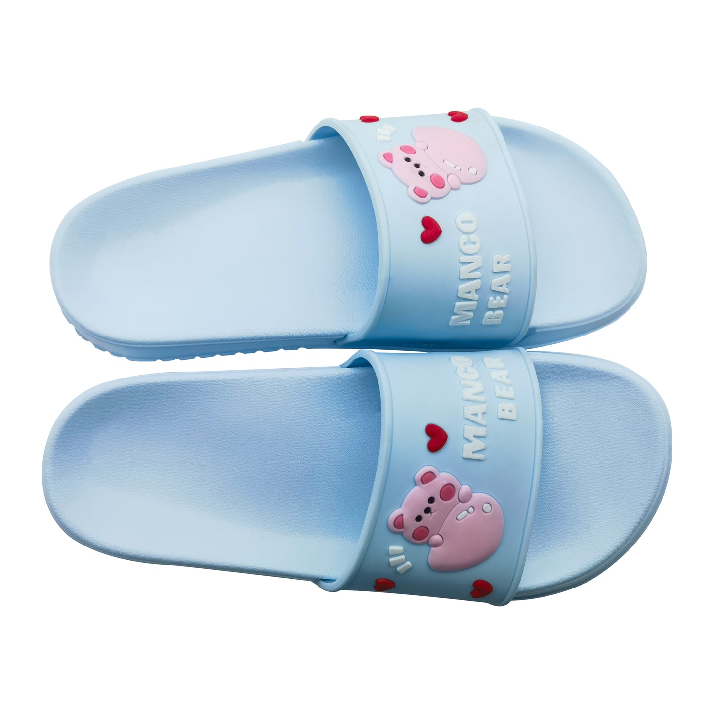 Customized fashion slip on slide slippers for girls