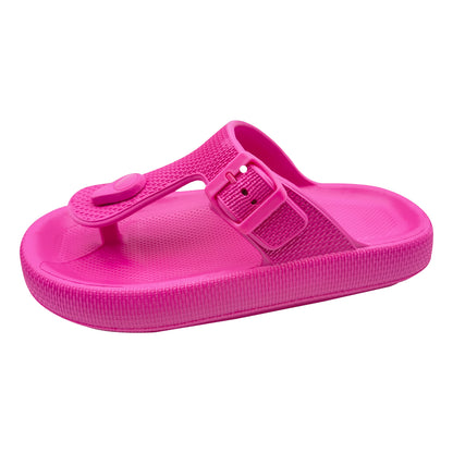 Fashion pillow sandals flip flops womens