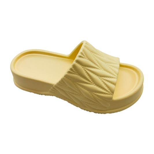 Factory price high wedge fashion women slippers