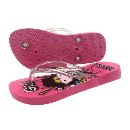 New style printed flip flops slippers for kids