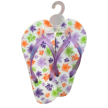 Custom color printed womens flip flops sale