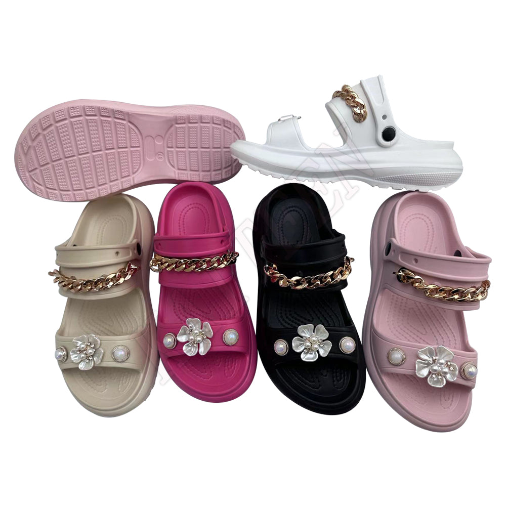 New trend soft comfort footwear girls sandals