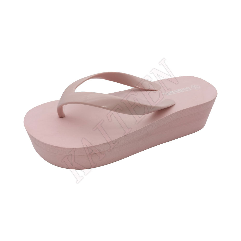 Mid heel platform flipflops for women