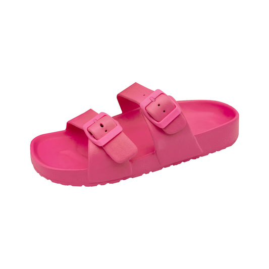 Buckle Adjustable Women's Sandals Slides