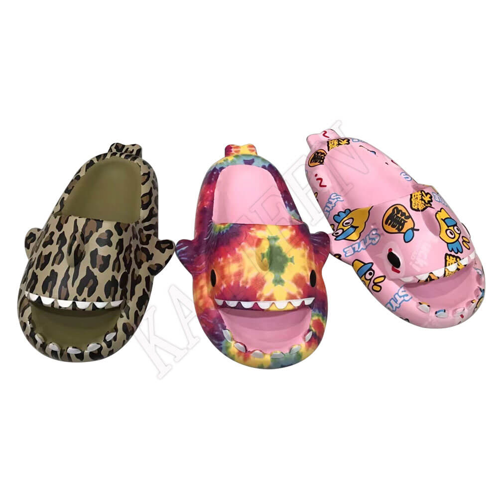 Galaxy shark slides summer shoes onsales