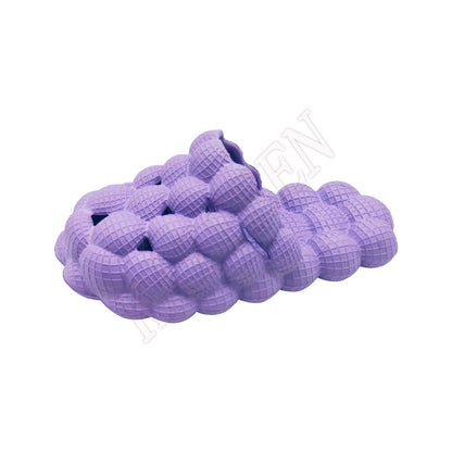 Bubble Golf Ball Slide Purple Popcorn shoes