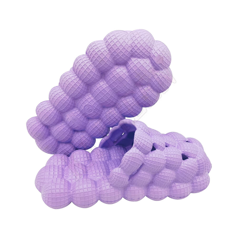 Bubble Golf Ball Slide Purple Popcorn shoes