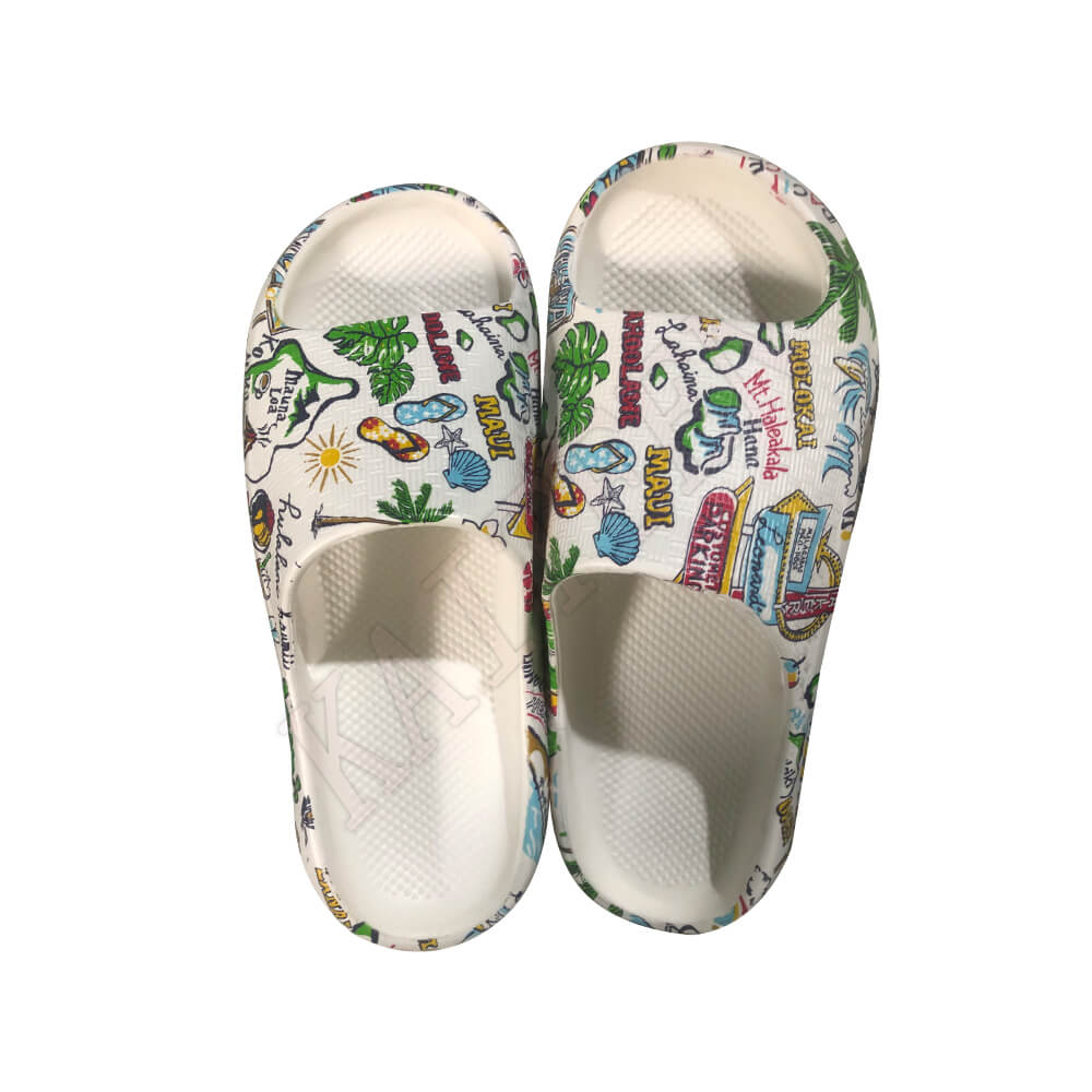 customized sandals printed indoor slippers women