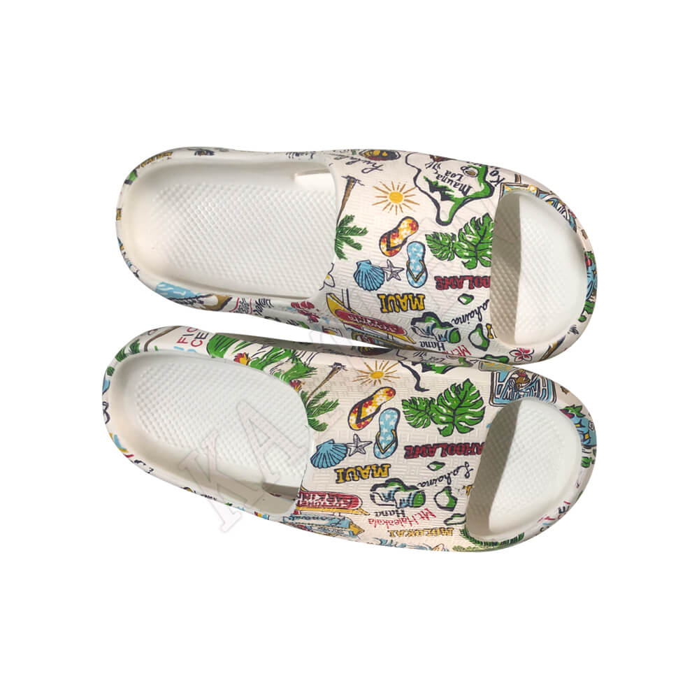 customized sandals printed indoor slippers women