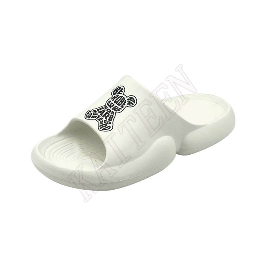 Light Weight  Home White Unisex Slide Slippers