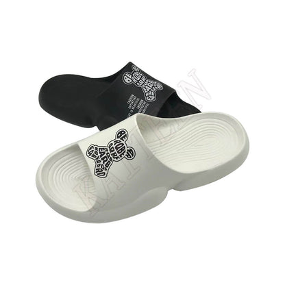 Light Weight  Home White Unisex Slide Slippers