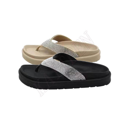 Dunlop Ladies Low Wedge Platform Nippon Flipflops