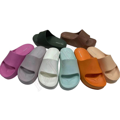 New trend good price slip on slippers for women