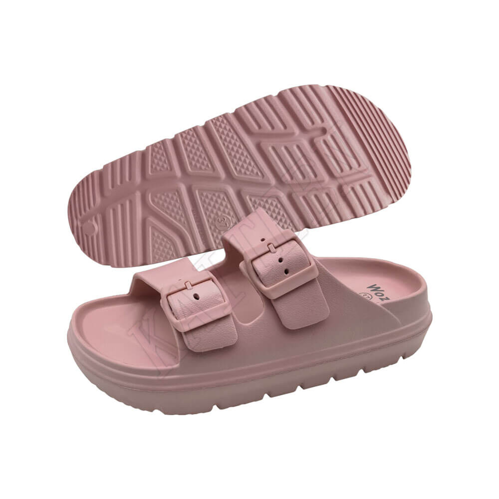 Summer thick Strip Pink Slippers new collection